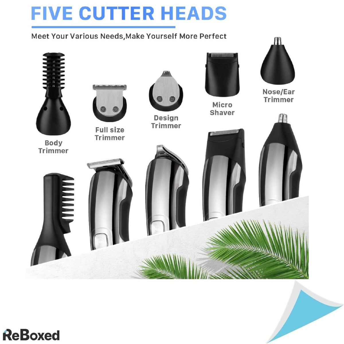 Suerw Aparat de Tuns 5-in-1 Multifunctional IPX7 Titan Portabil