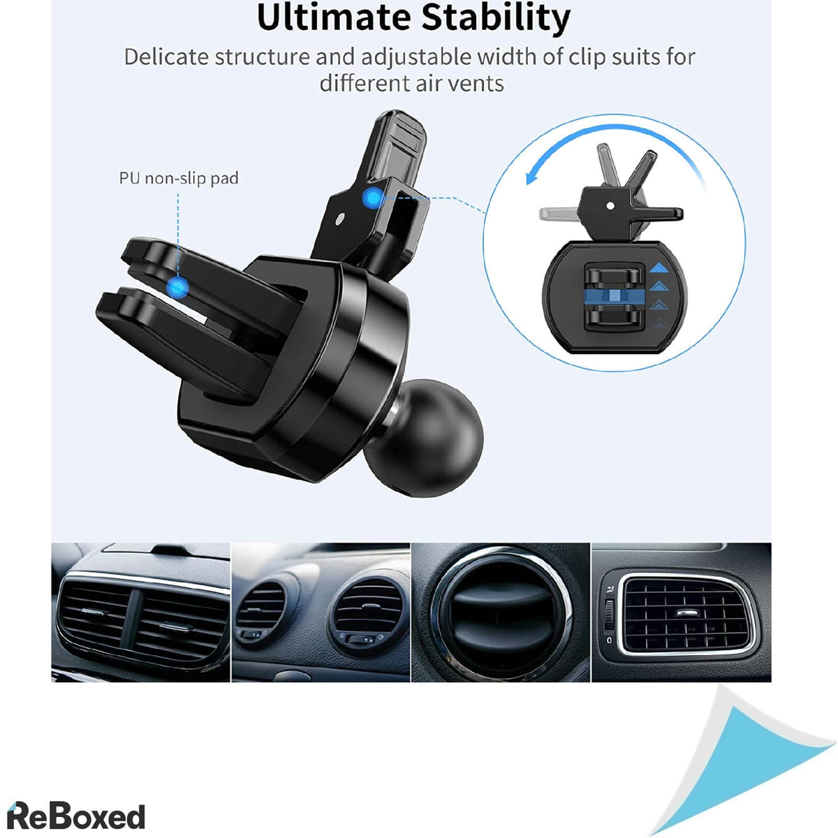 UNBREAKcable Suport Telefon iPhone 13 Grila Ventilatie Auto