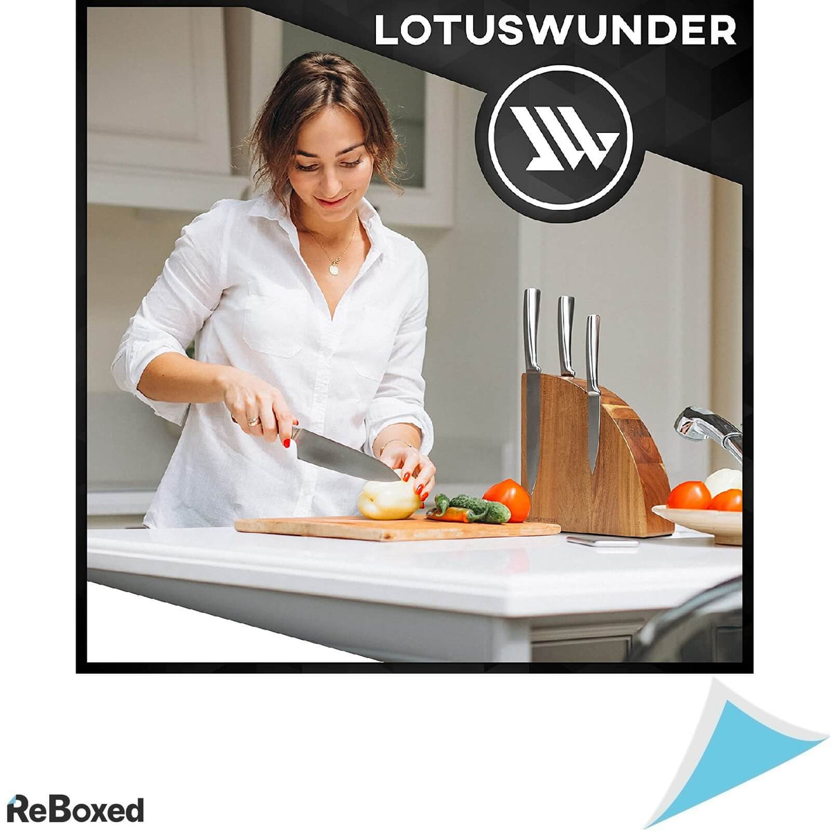 LotusWunder Design Suport Magnetic Cutite Lemn Acacia