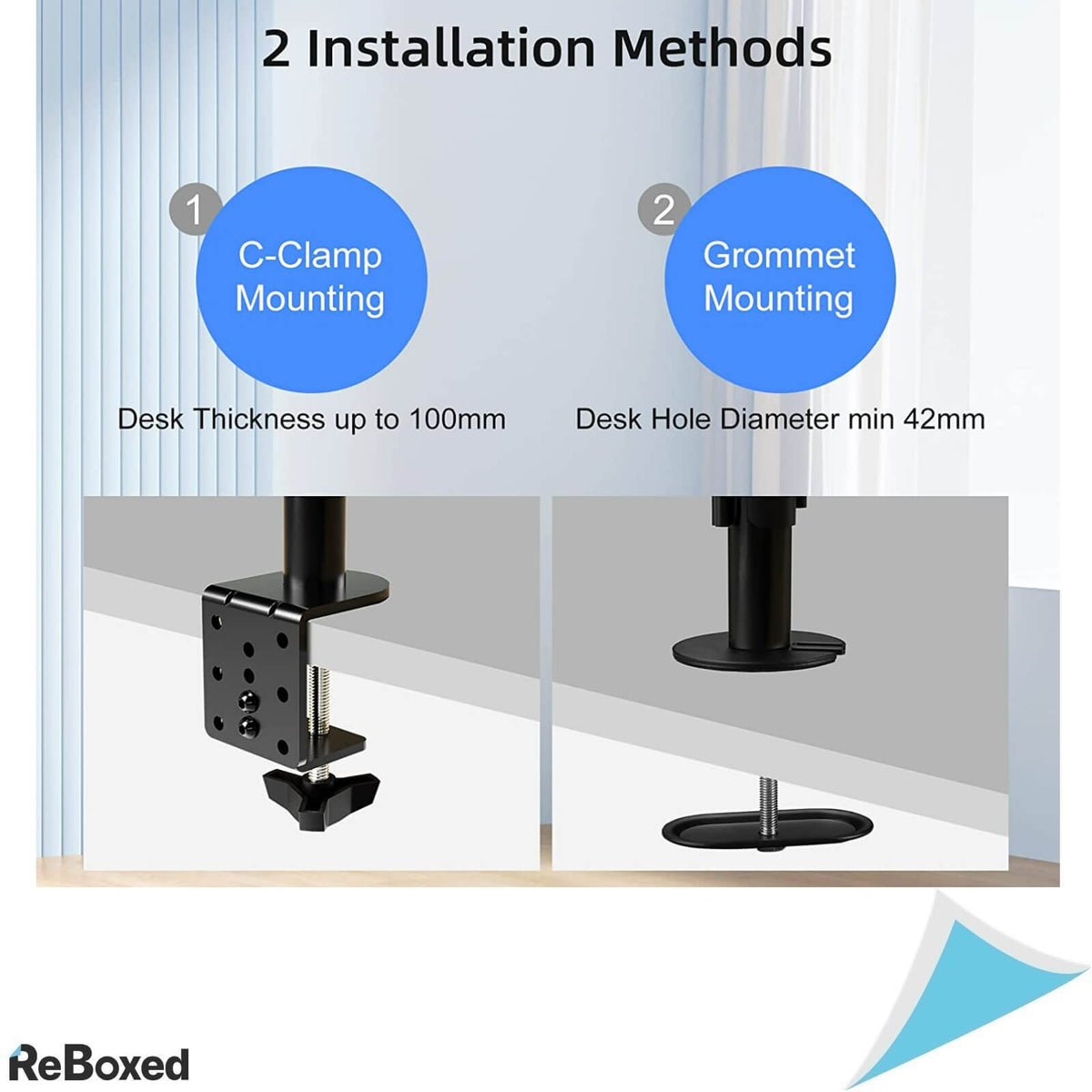 Suptek Suport de Masa Monitor 31.5 inch Complet Articulabil