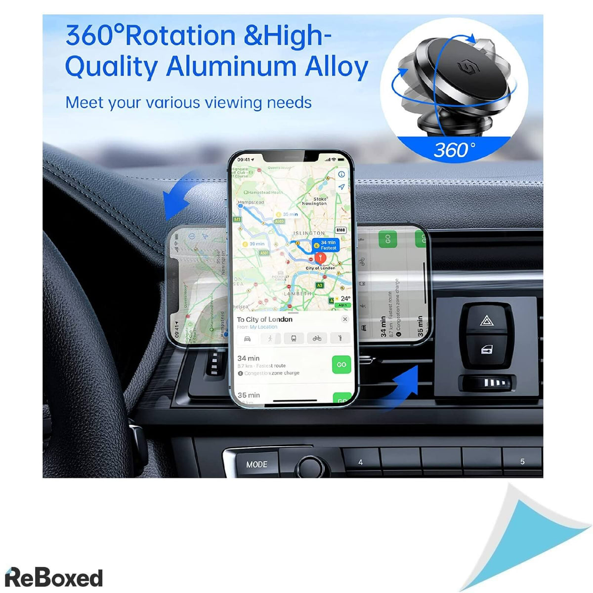 Syncwire Suport Magnetic Super Strong Telefon Grila de Ventilatie