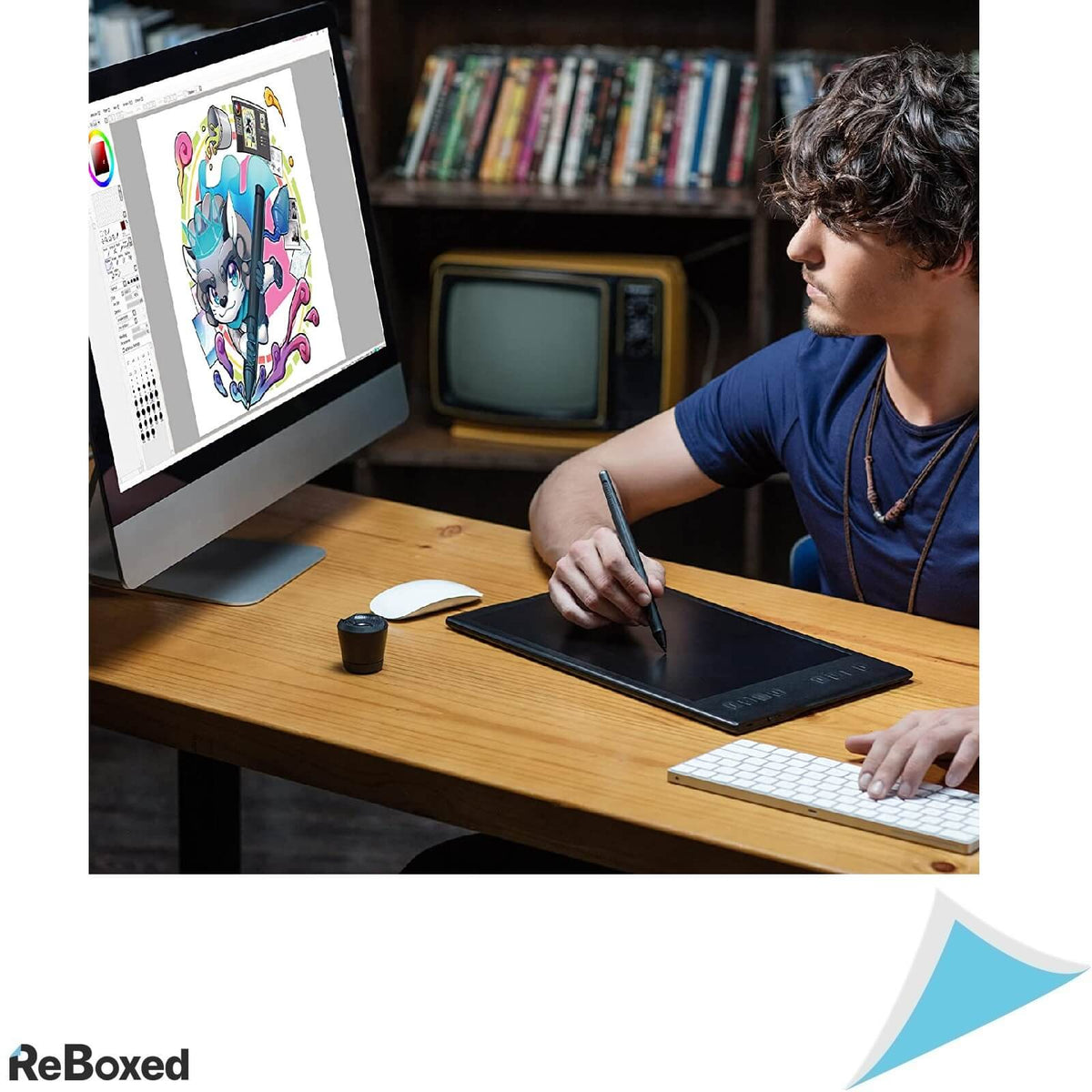 HUION INSPIROY Q11K Tableta Grafica 8 Taste Express 5080 LPI