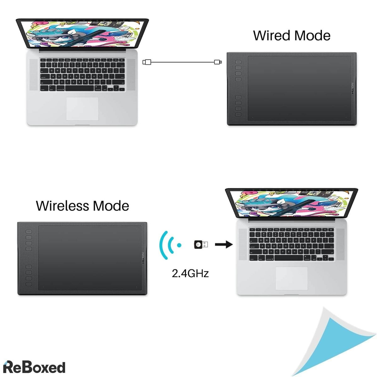 HUION INSPIROY Q11K Tableta Grafica 8 Taste Express 5080 LPI