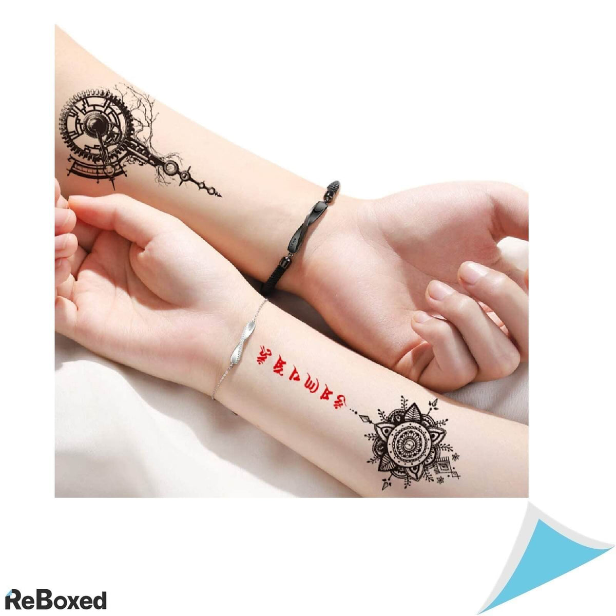 Tafly Set 10 Tatuaje Temporare Rezistente de Apa si Non-toxice