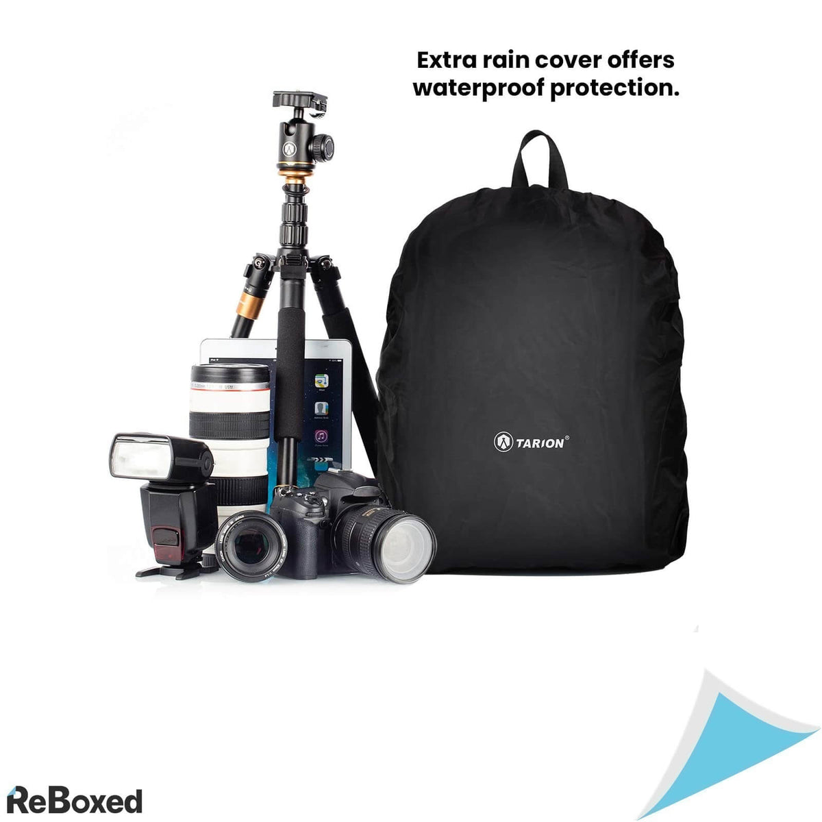 Tarion Rucsac pentru Camera Foto Rezistent la Apa 30x15x43cm Albastru