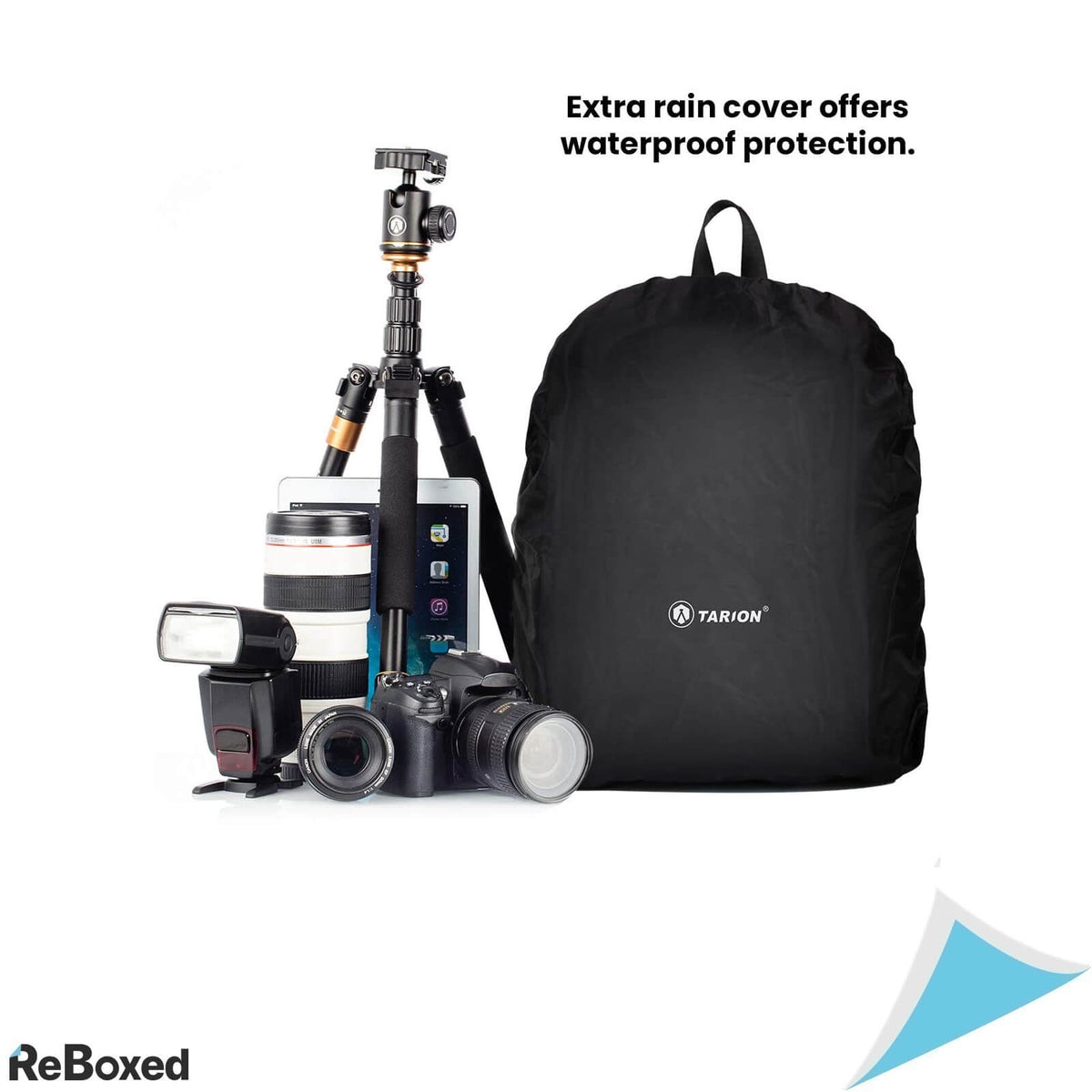 Tarion Rucsac pentru Camera Foto Rezistent la Apa 30x15x43cm Verde