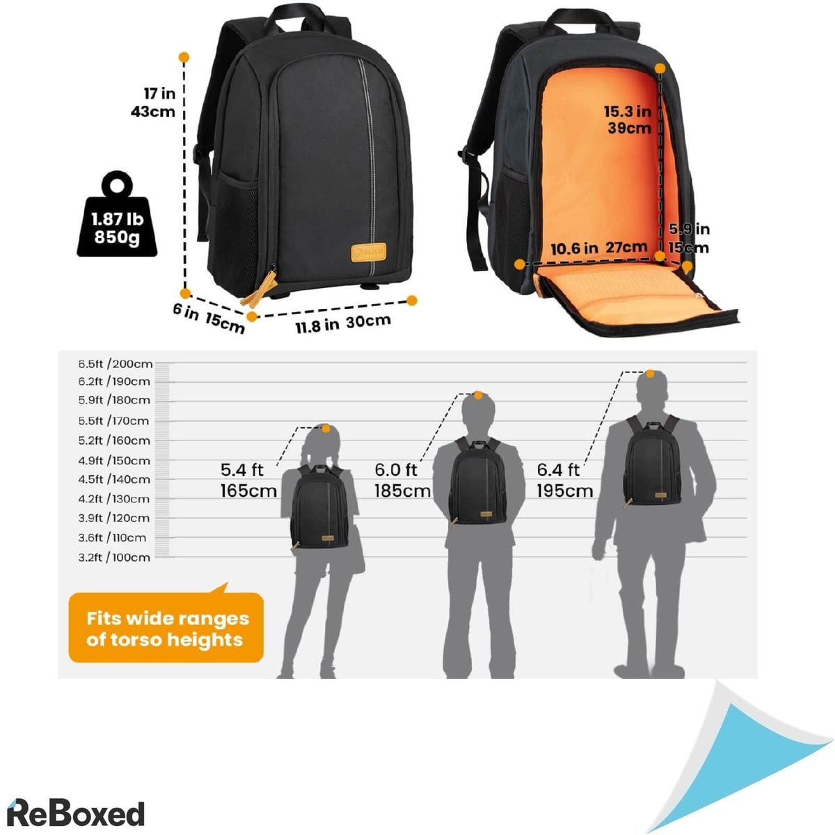 Tarion Rucsac Camera DSLR Obiective Trepied Laptop Compartimentat