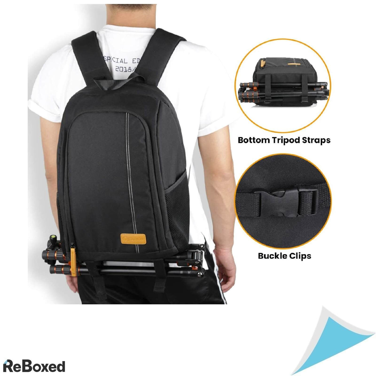 Tarion Rucsac Camera DSLR Obiective Trepied Laptop Compartimentat