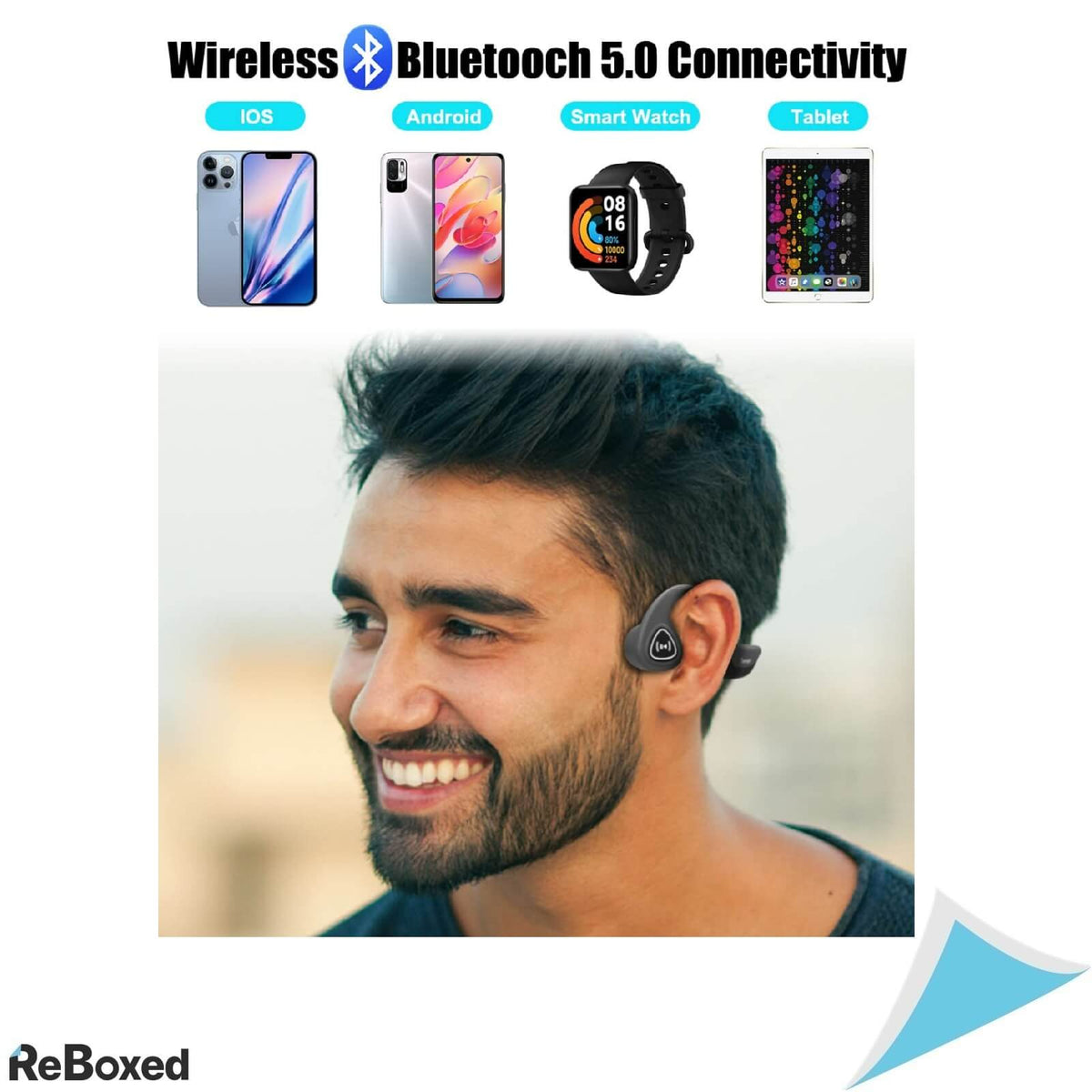 Tayogo S2 Casti Conductie Osoasa Bluetooth 5.0 IP67 Negru