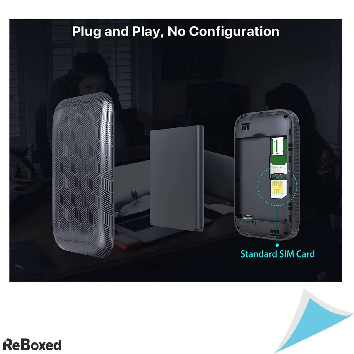 Tenda 4G185 Router FDD LTE Wireless 150Mbps Portabil 2100mAh