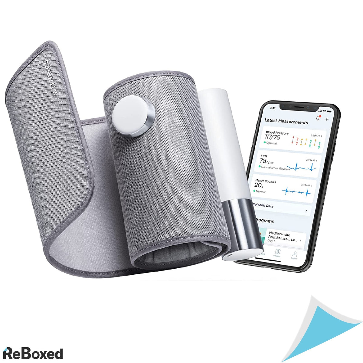 Tensiometru Withings BMP Core Wifi sync, Led screen, ECG sensor