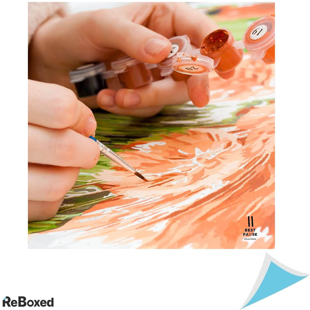 Edvard Munch The Scream Kit Tablou Pictura  40x50cm Pe Numere