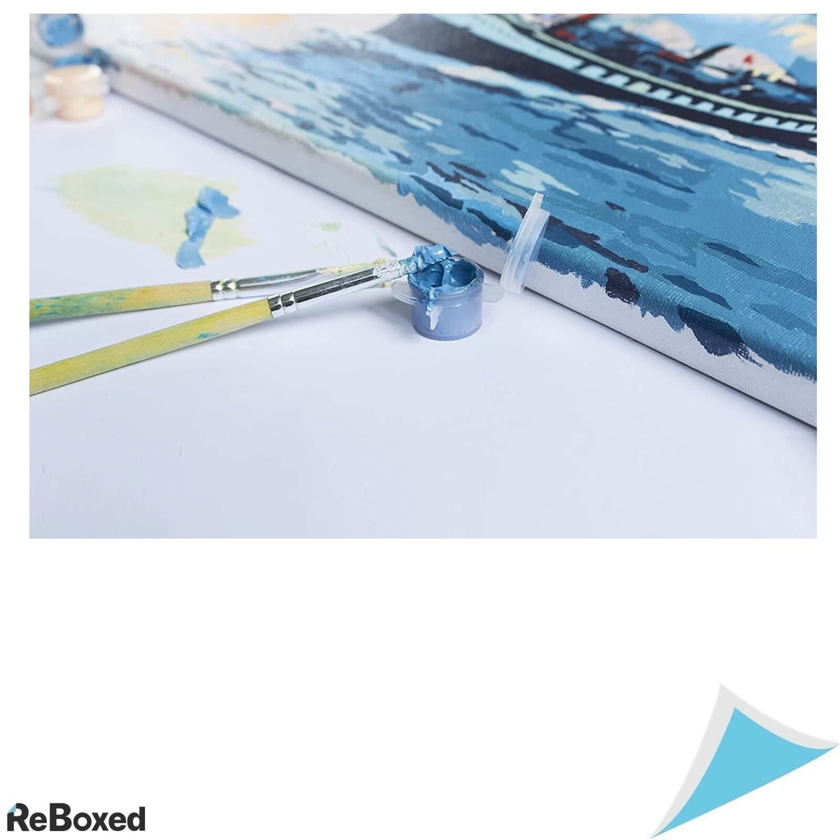 Edvard Munch The Scream Kit Tablou Pictura  40x50cm Pe Numere