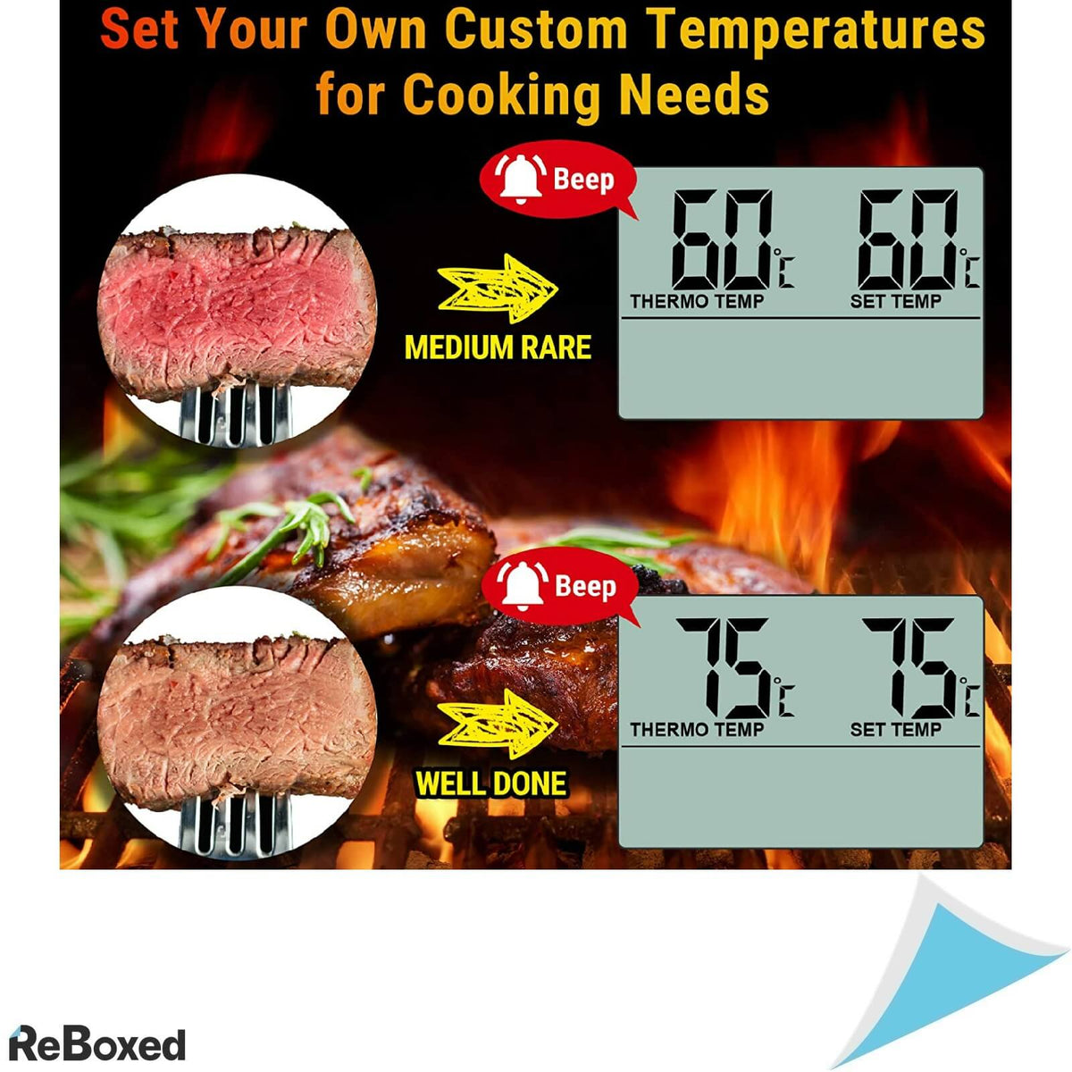 ThermoPro TP16 Termometru si Timer Profesional Mancare