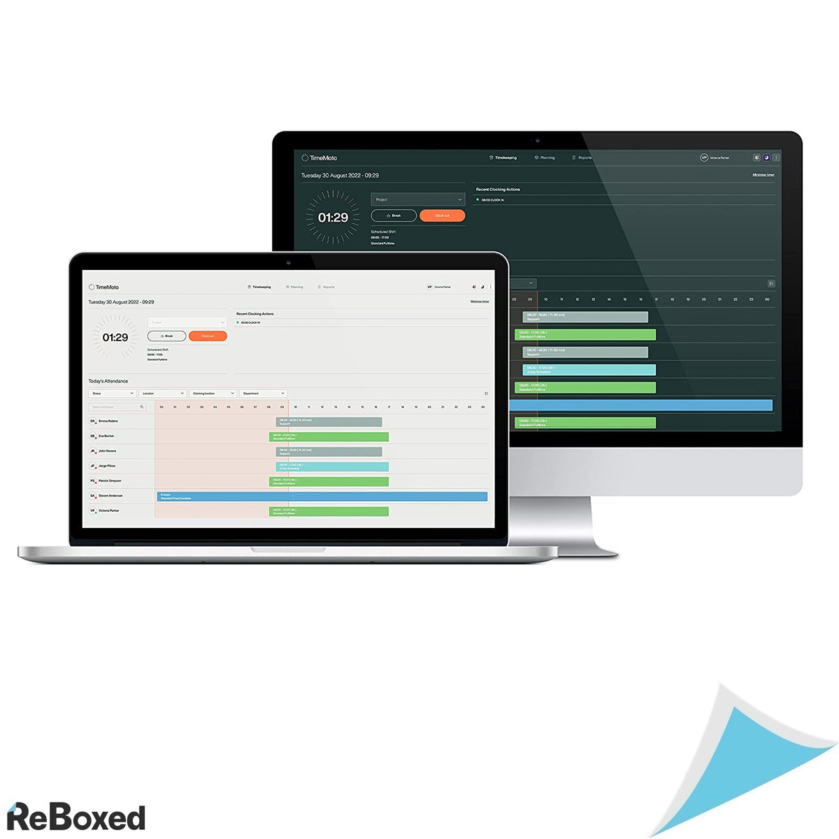 TimeMoto TM-838 Sistem de Pontaj cu Recunoastere Faciala