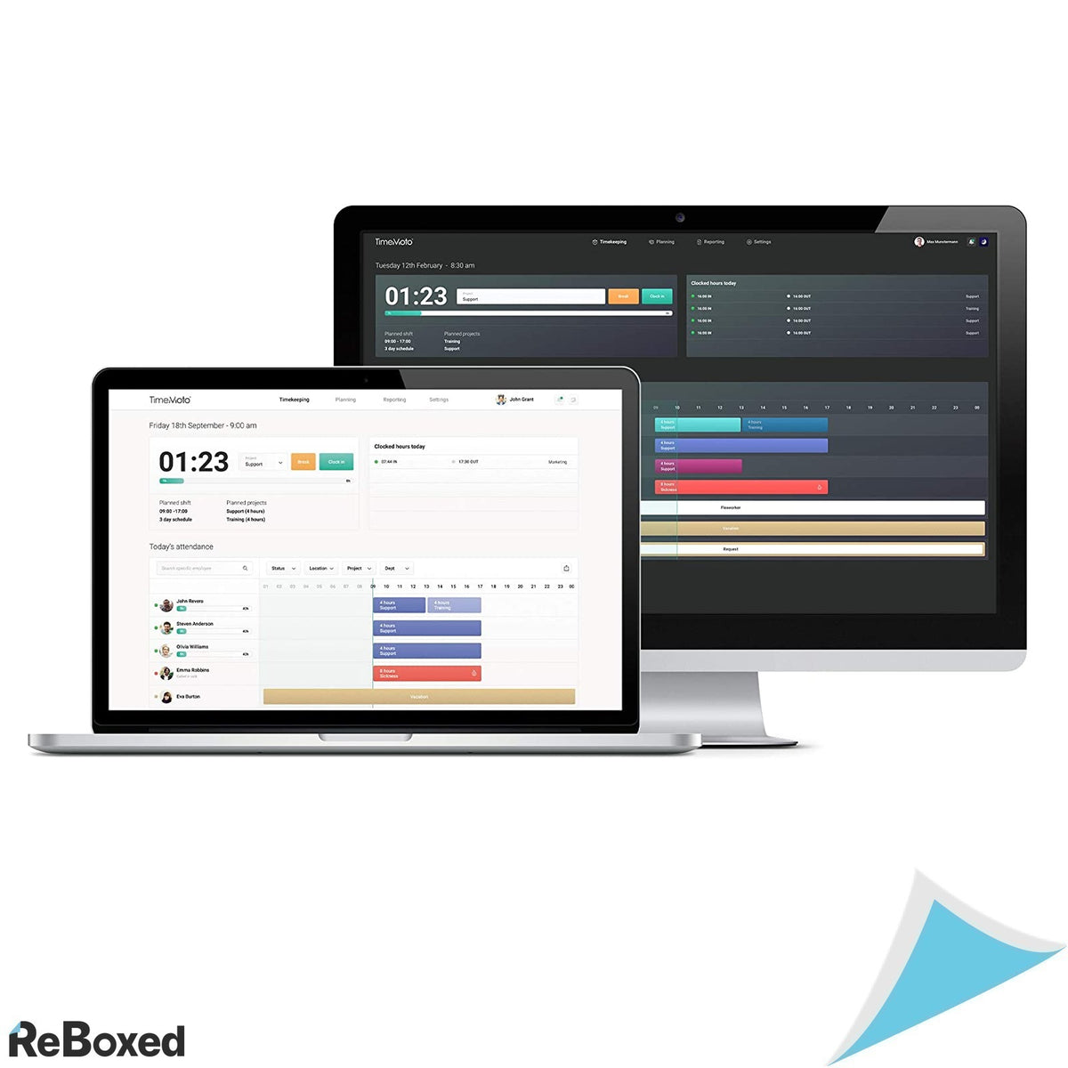 TimeMoto TM-838 Sistem de Pontaj cu Recunoastere Faciala