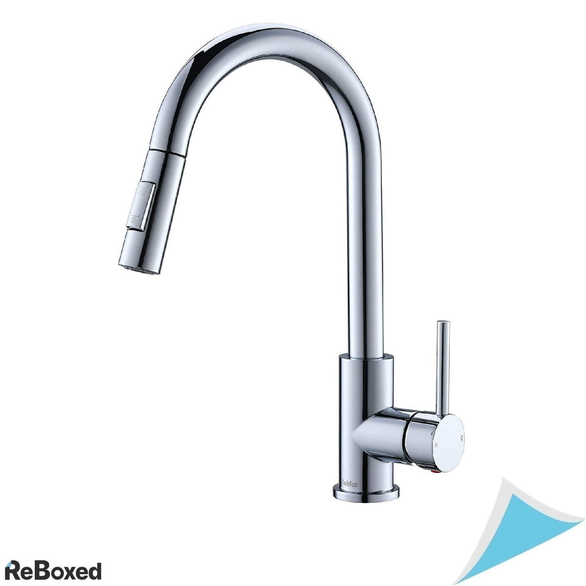 Tohlar Baterie de Bucatarie Inox Retractabila Rotativa 390mm