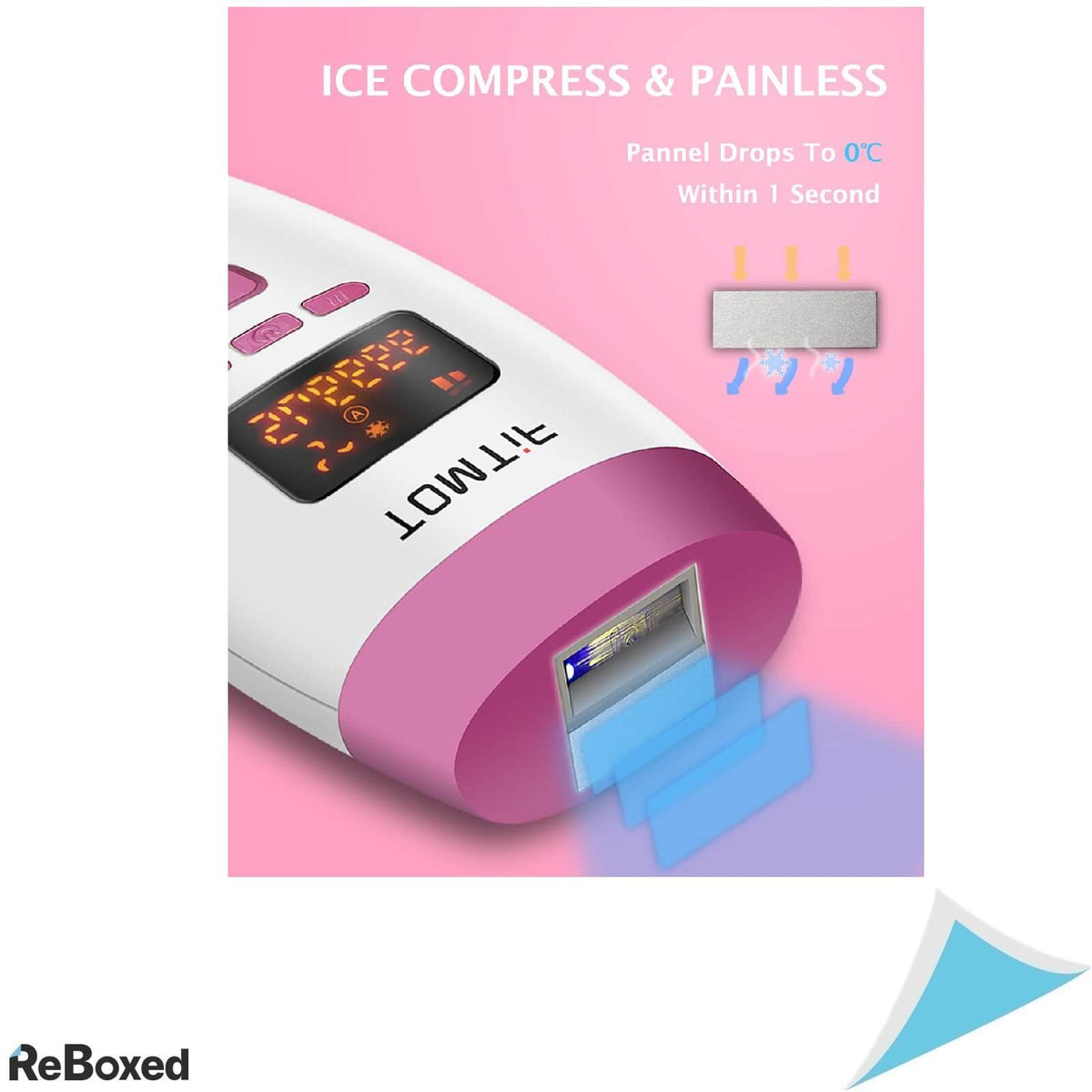 TOMTiF Epilator Definitiv IPL Lumina Rece 990K Impulsuri