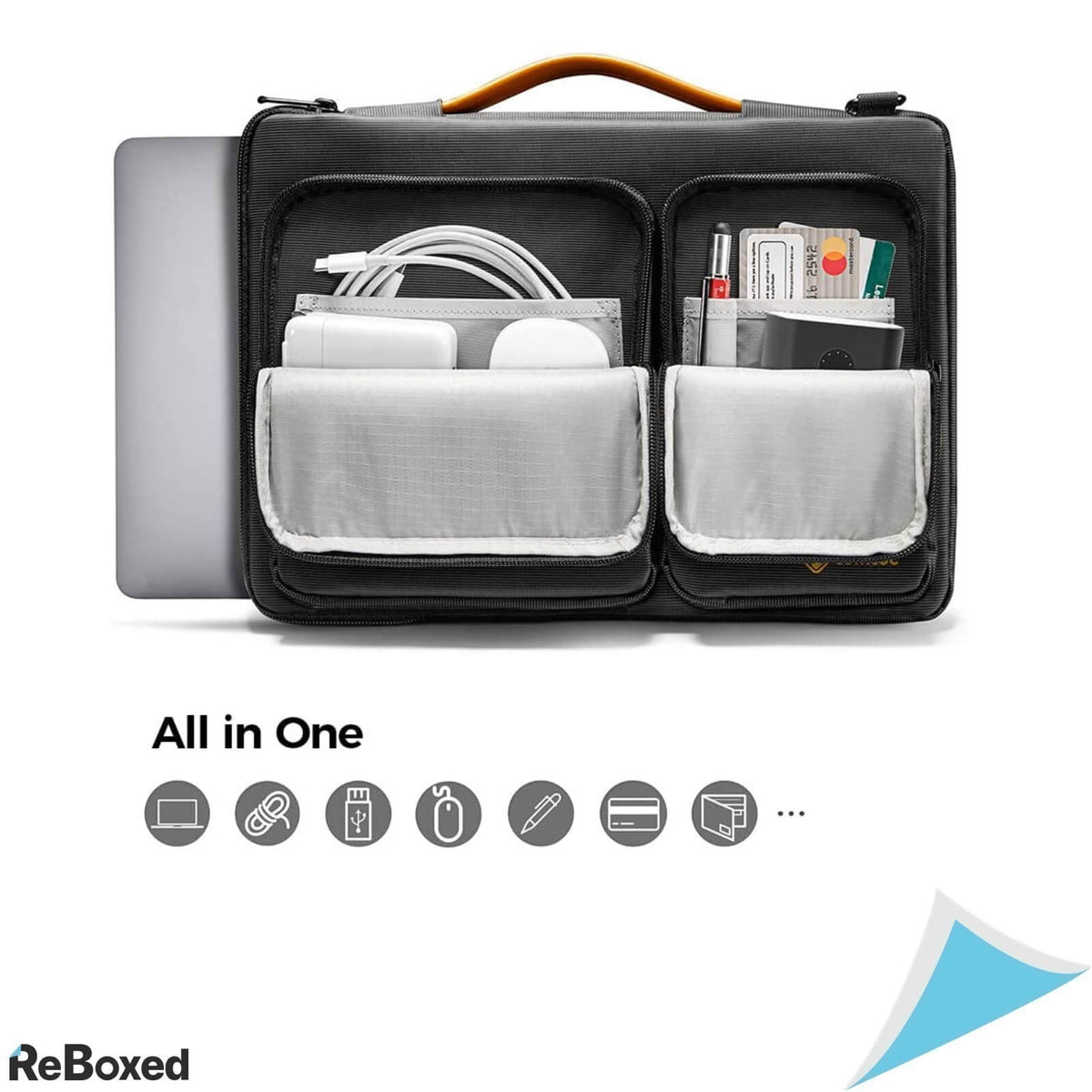 Tomtoc A43 360 Geanta Laptop 15.6&quot; si Buzunare Accesorii