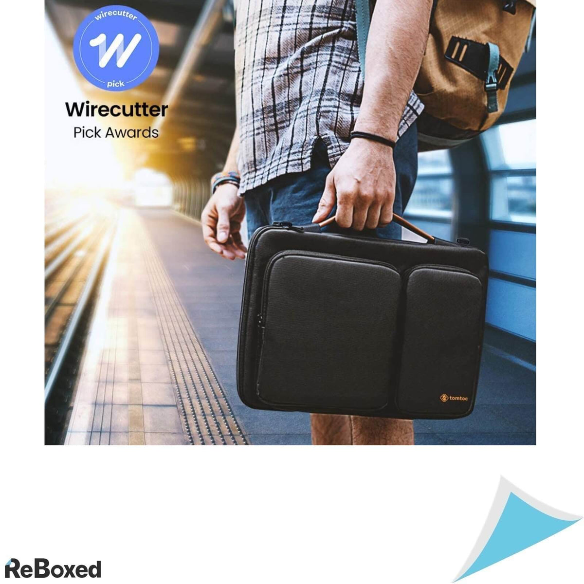 Tomtoc A43 360 Geanta Laptop 15.6&quot; si Buzunare Accesorii