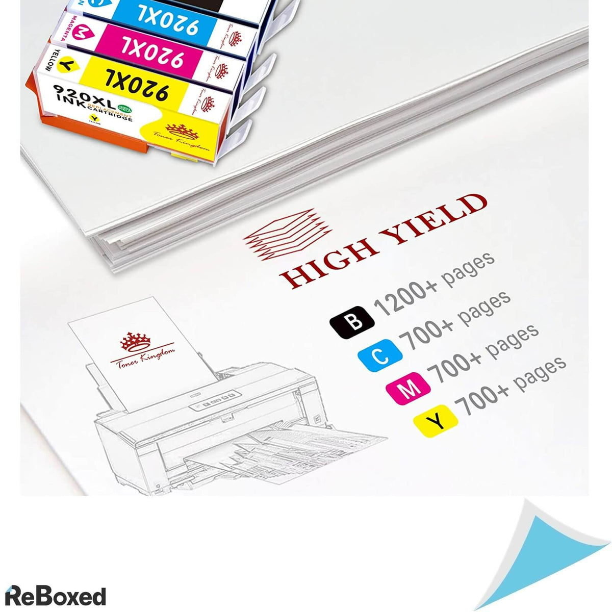 Toner Kingdom Set 10 Cartuse Compatibile HP 920XL