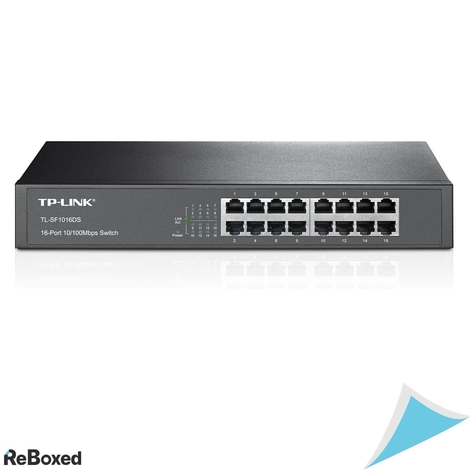 TP-Link TL-SF1016DS Switch 16-Port 10/100Mbps 13-inch Rack-Mount