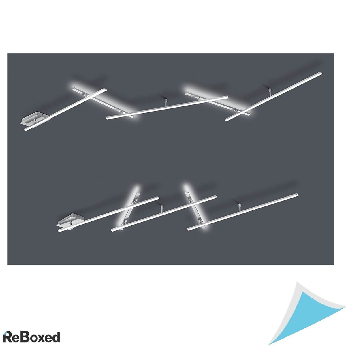 Trio Indira Corp Iluminat Tavan LED Nichel 3x6W si 2x3.5W