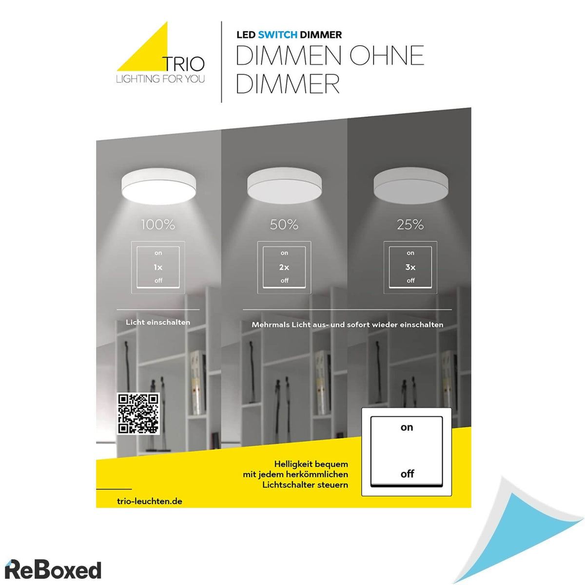 Trio Indira Corp Iluminat Tavan LED Nichel 3x6W si 2x3.5W