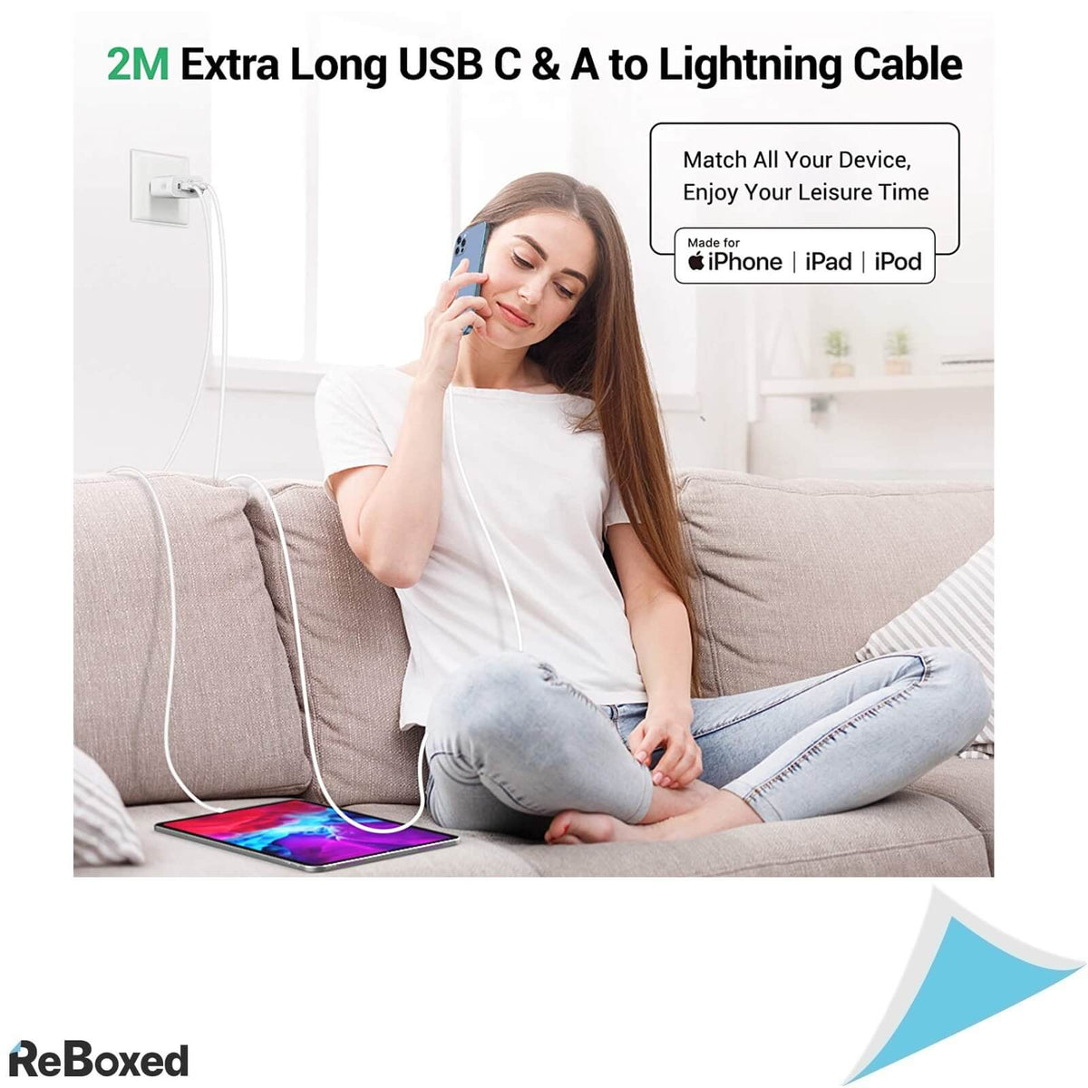 Ulinek 20W Incarcator Rapid PD+QC USB-C USB-A Lightning