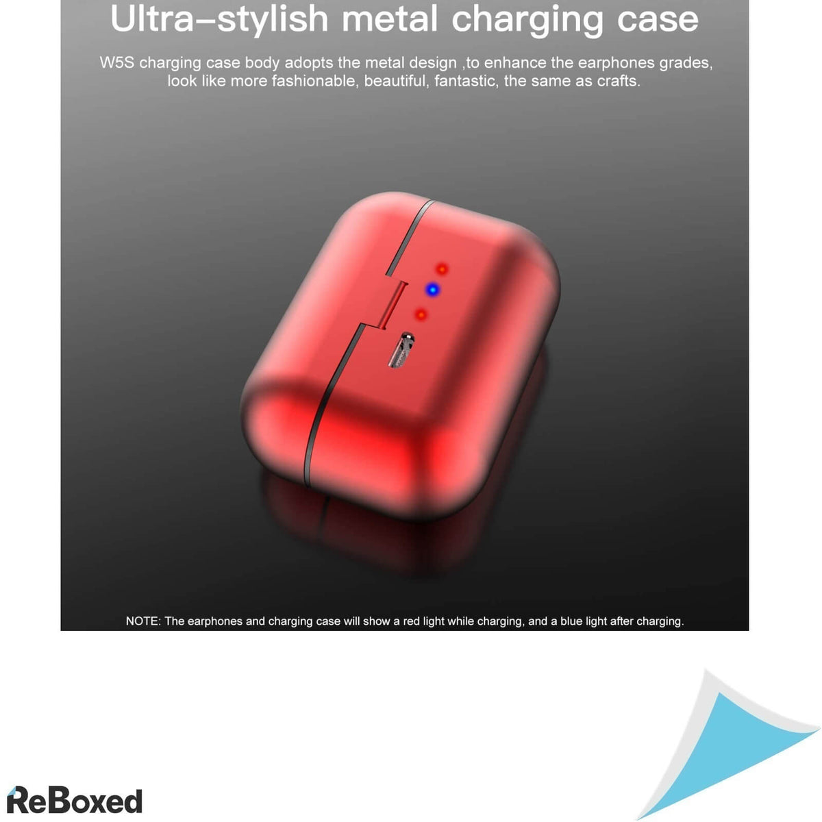 Umi W5s Rosu Casca Bluetooth 5.2 IPX7 cu Microfon