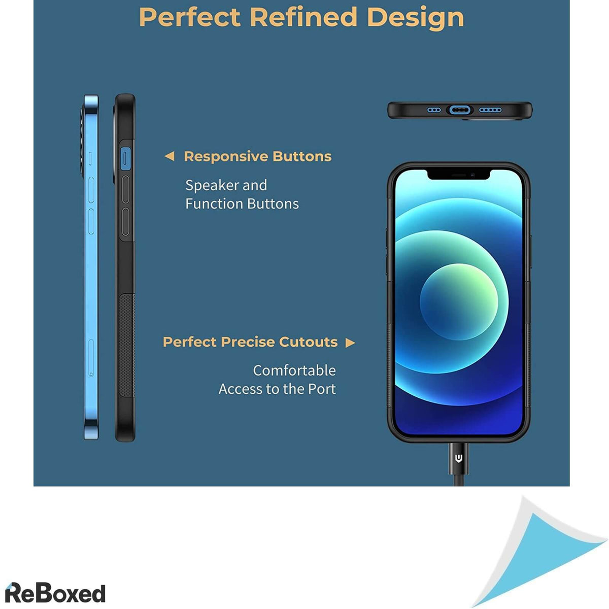 UNBREAKcable Husa iPhone 12 12Pro TPU Ultra-Subtire Anti-Soc
