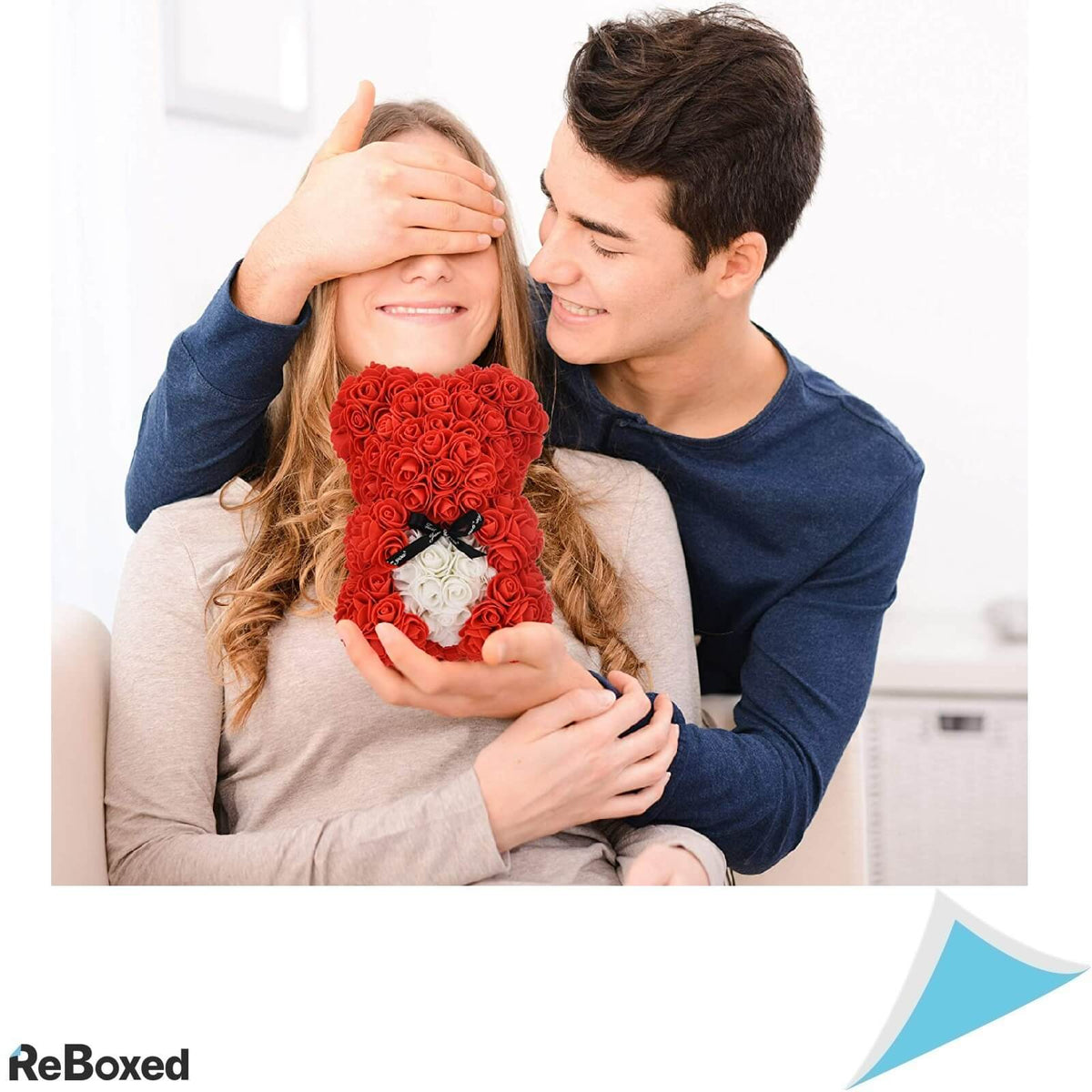 Tiffany Ursulet din Trandafiri si Cutie Cadou 25 x 16.5 cm