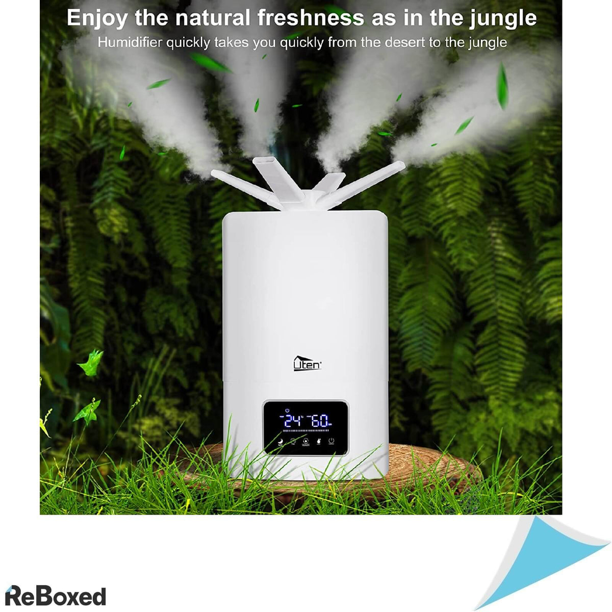 Uten Umidificator Ultrasonic 13L si Monitor de Umiditate