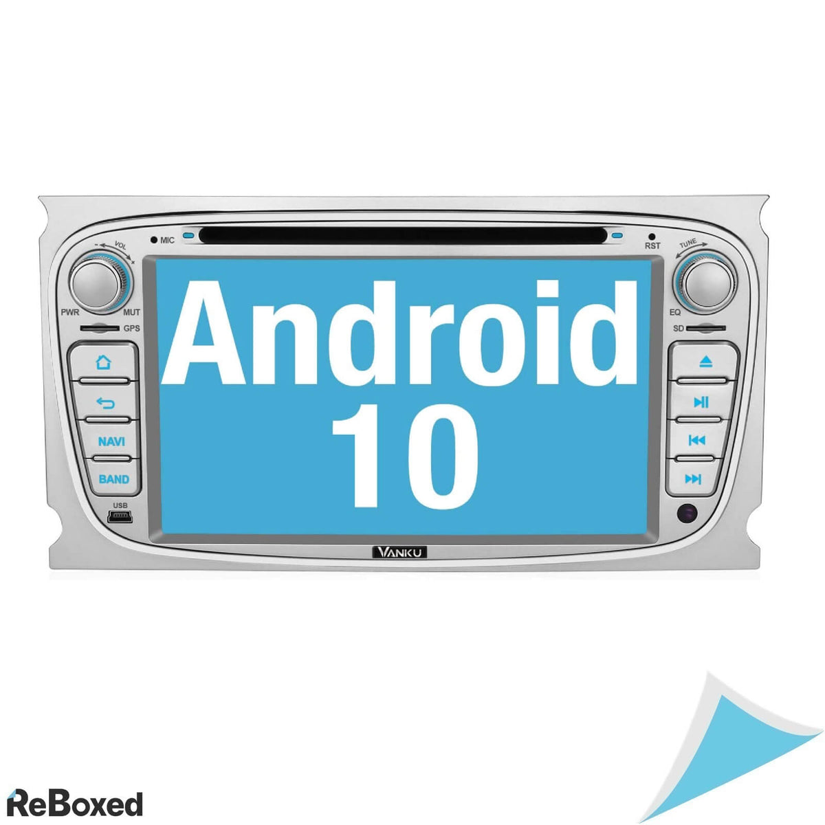 Vanku 7&quot; Android 10 Auto Radio Navigatie Ford Bluetooth WiFi