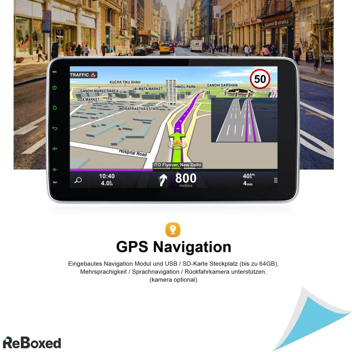 Vanku 10&quot; Android 10 Auto Radio Navigatie 32GB Bluetooth WiFi