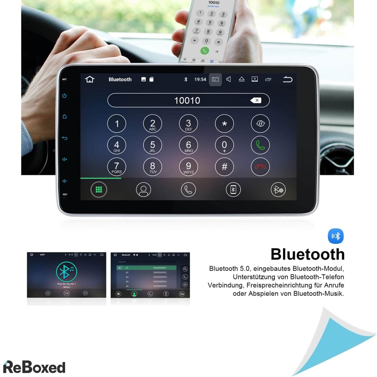 Vanku 10&quot; Android 10 Auto Radio Navigatie 32GB Bluetooth WiFi