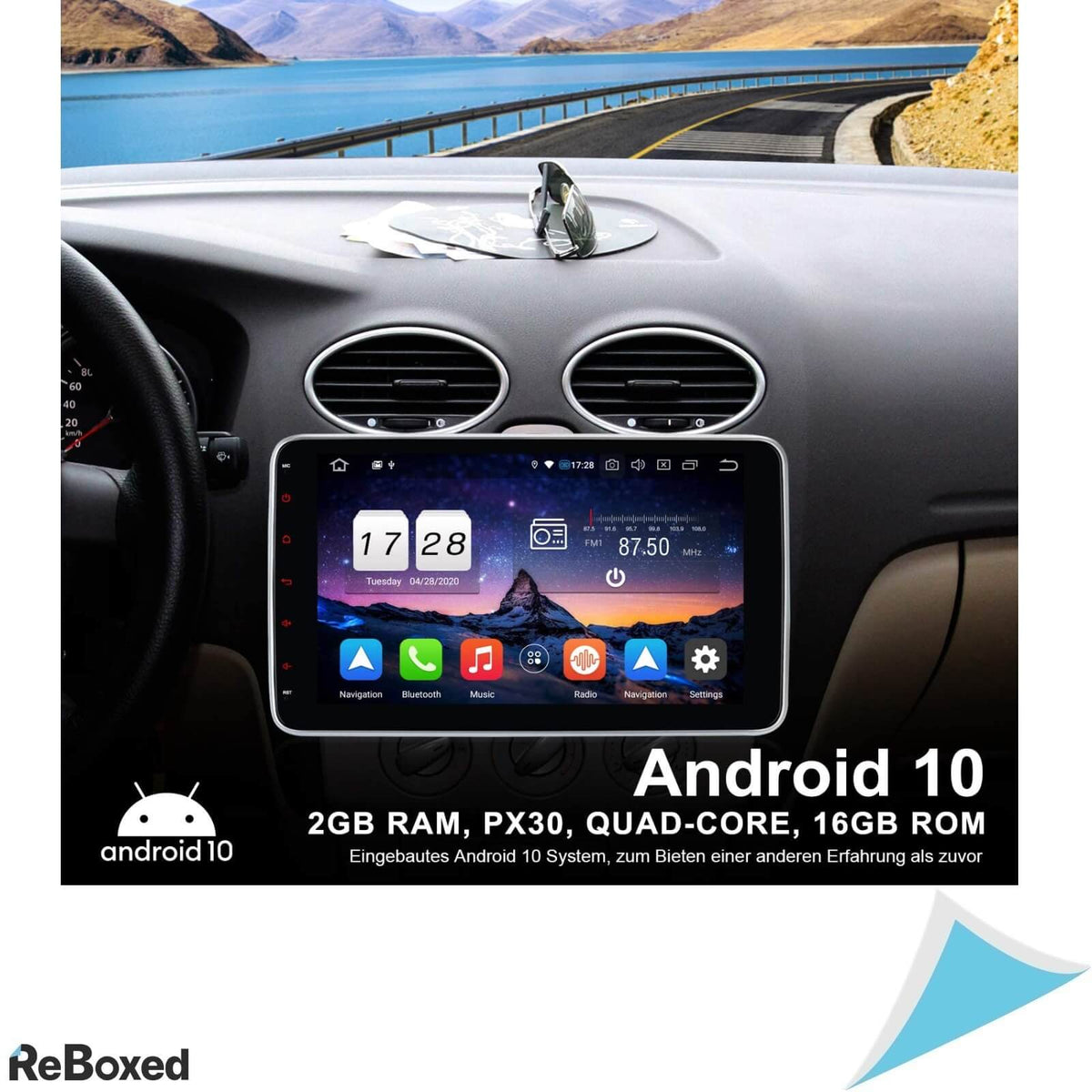Vanku 10&quot; Android 10 Auto Radio Navigatie 32GB Bluetooth WiFi