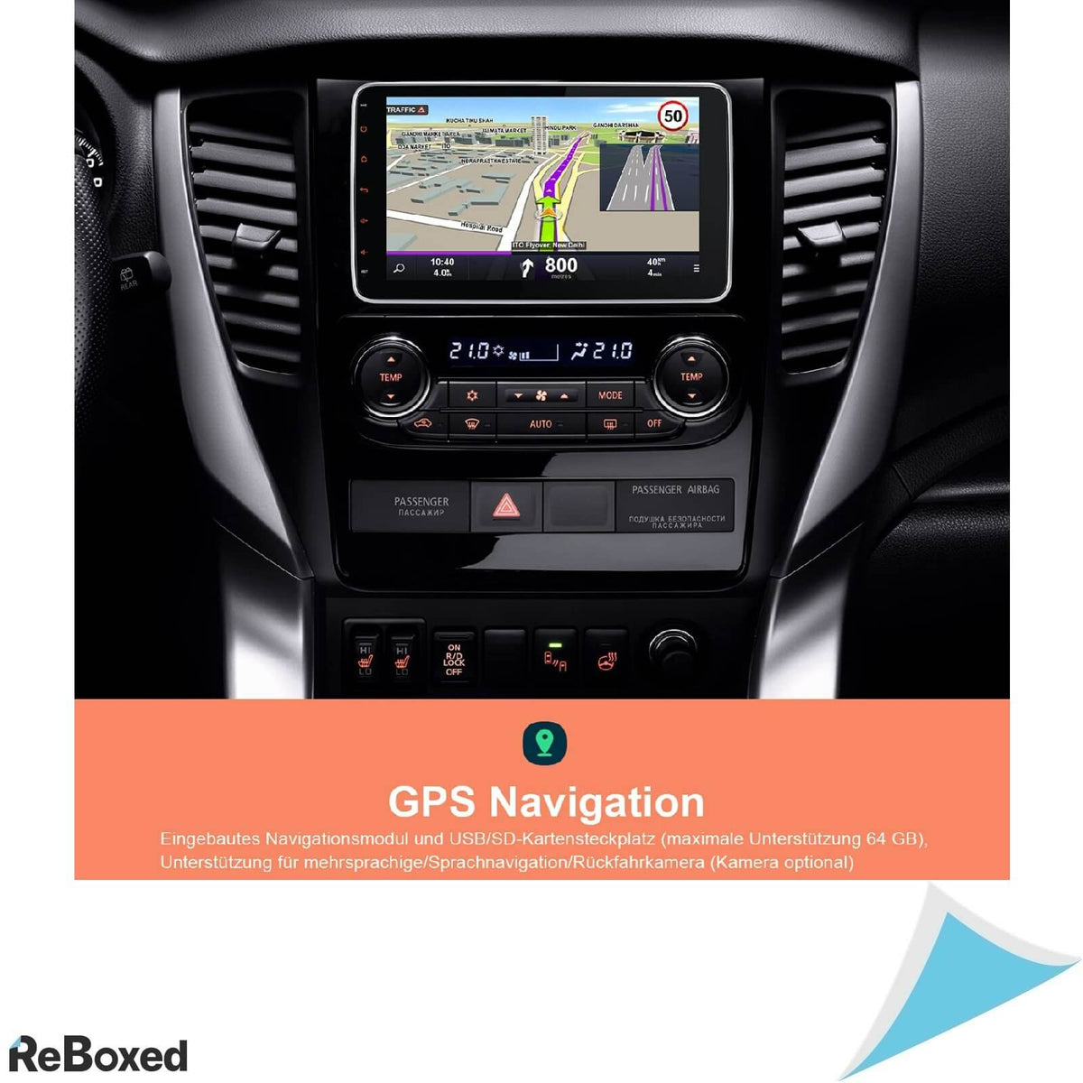 Vanku 10&quot; Android 11 Auto Radio Navigatie 32GB Bluetooth WiFi