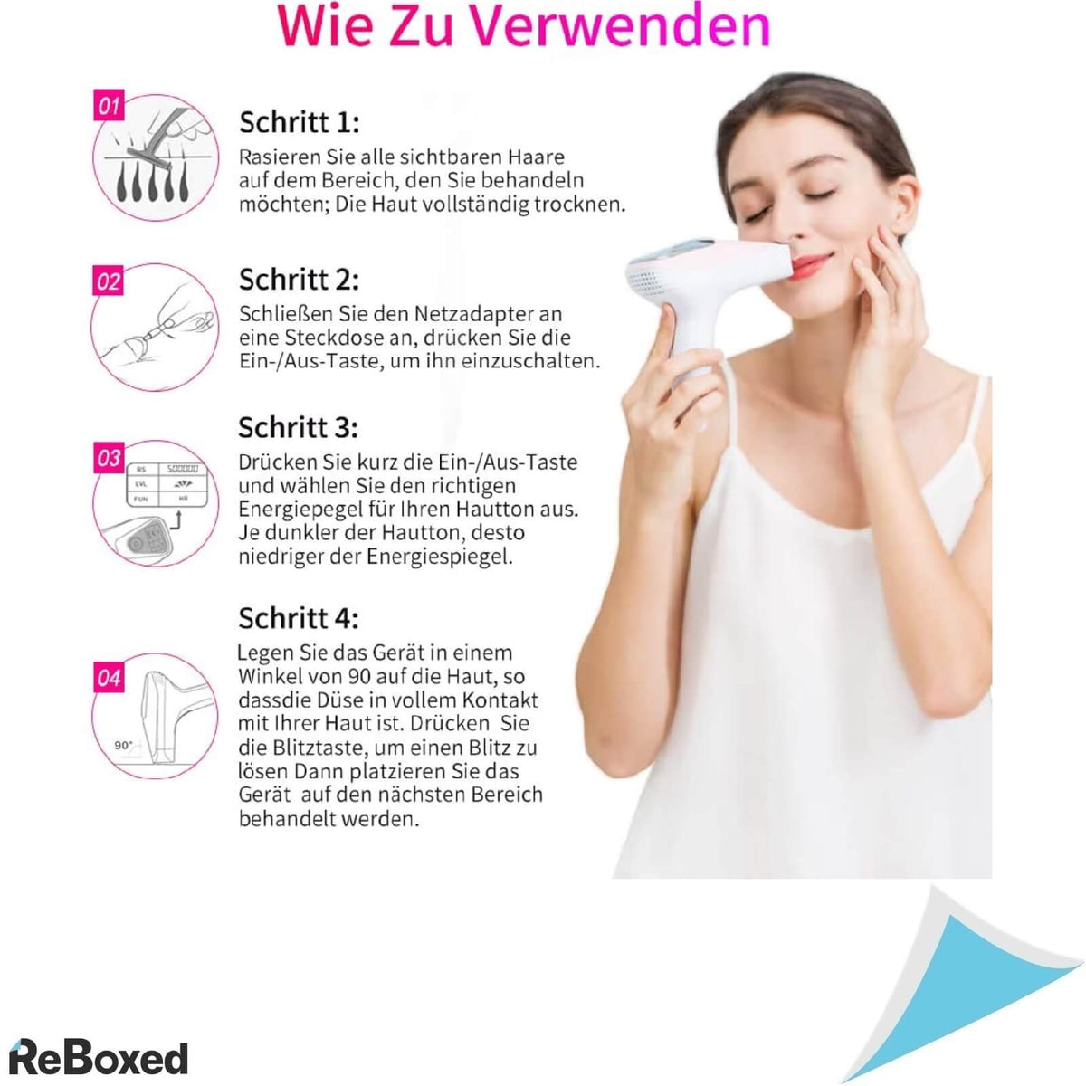 Veme IPL V401 Epilator Definitiv Axila Corp Bikini