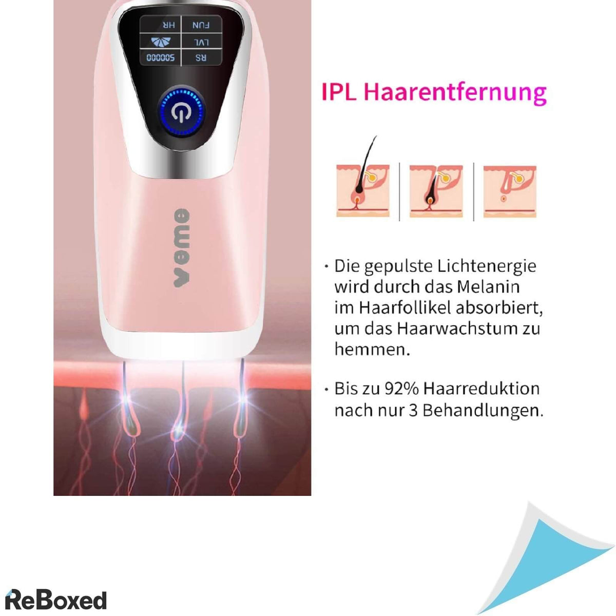 Veme IPL V401 Epilator Definitiv Axila Corp Bikini