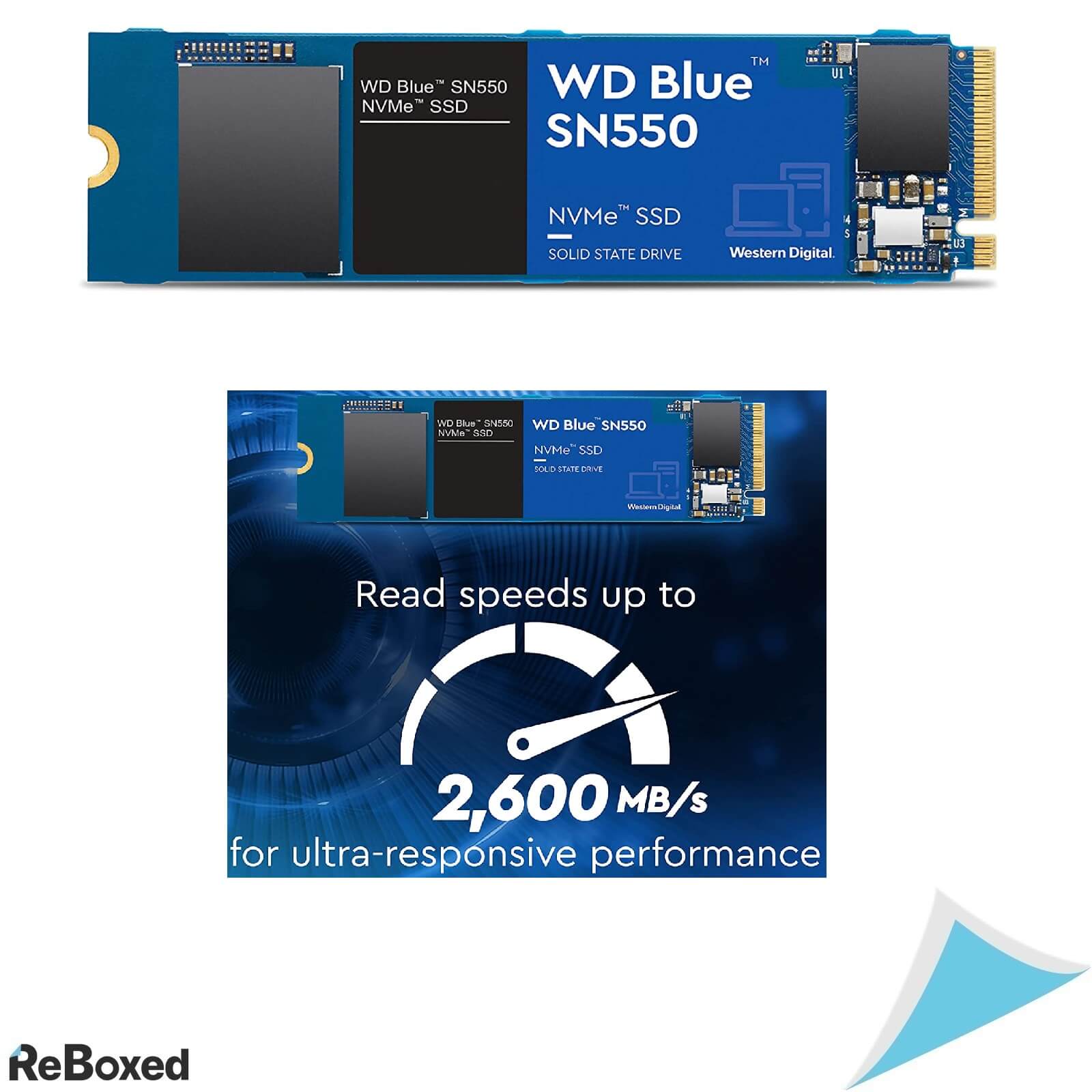 WD Blue SN550 250GB SSD M.2 2280 NVMe 3D Nand