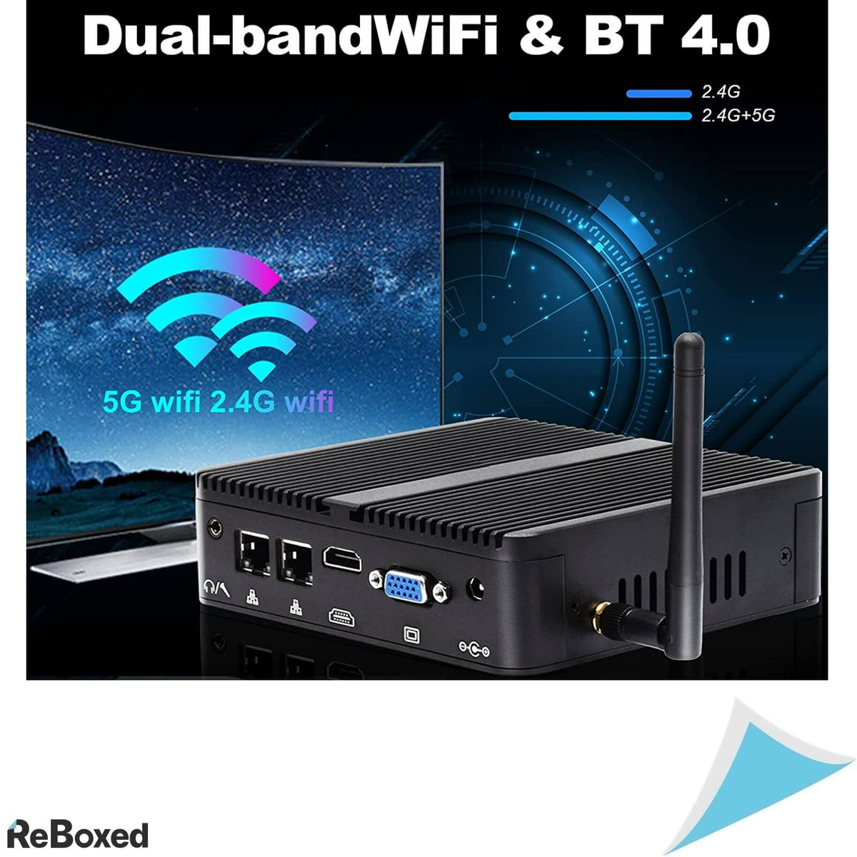 Weidian Super Mini-PC Celeron J4125 8GB DDR4 256GB SSD Fanless