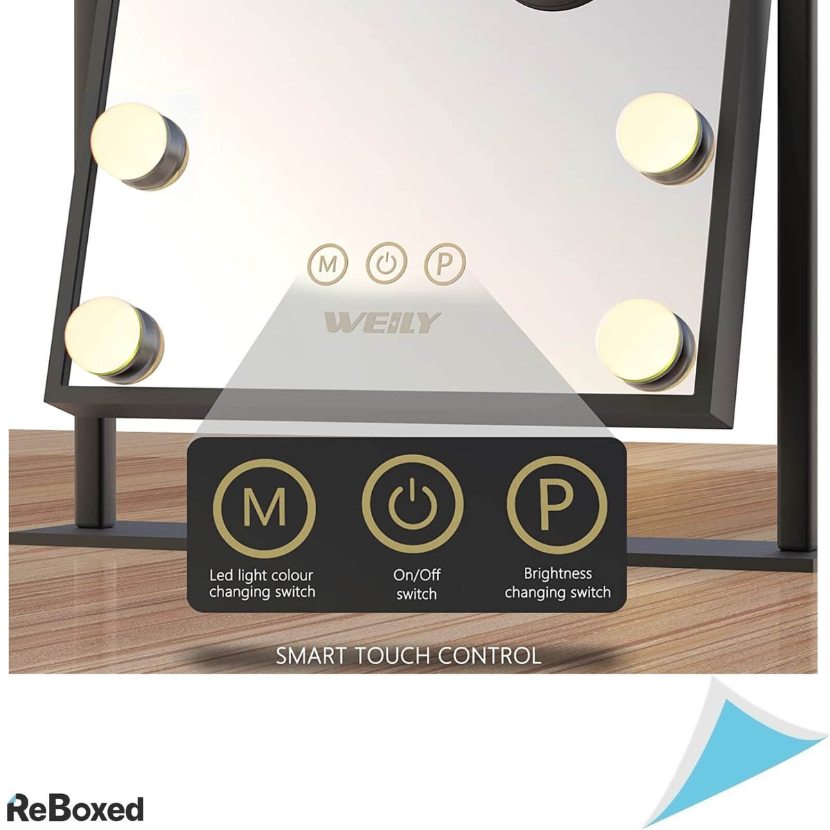 Weily Hollywood Oglinda Profesionala Machiaj Lumini LED