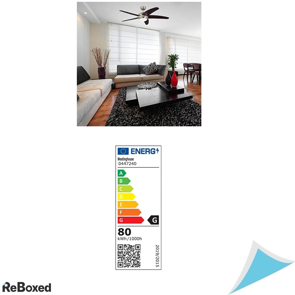Westinghouse 72557 Ventilator Tavan cu Telecomanda si Lumina 132cm
