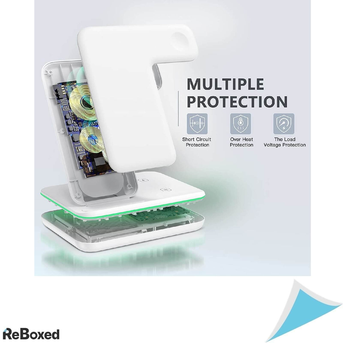 Incarcator Fast Wireless 15w 3in1 Apple iPhone 13 Android