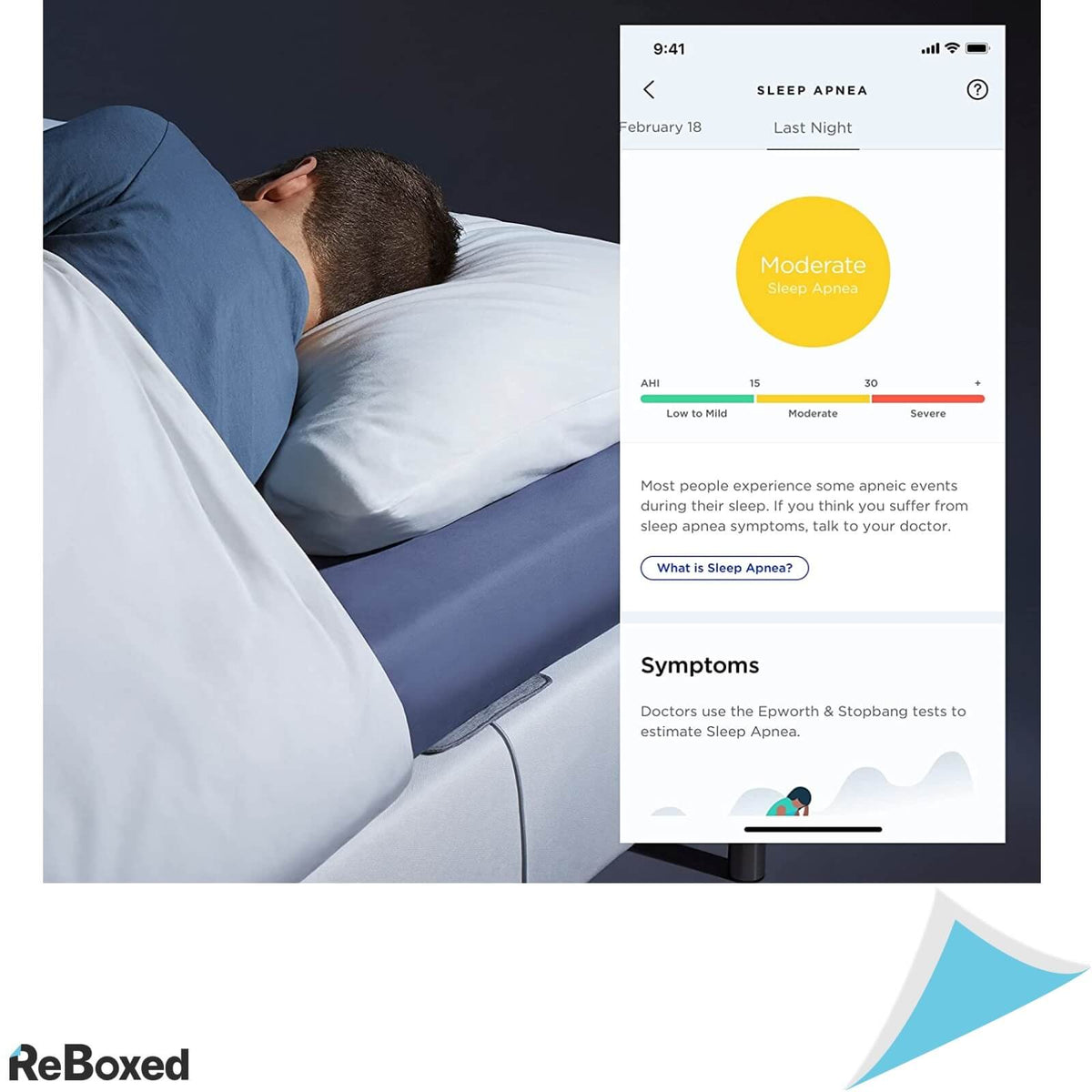 Withings Analizor Calitate Somn Smart Validat Clinic WSM02