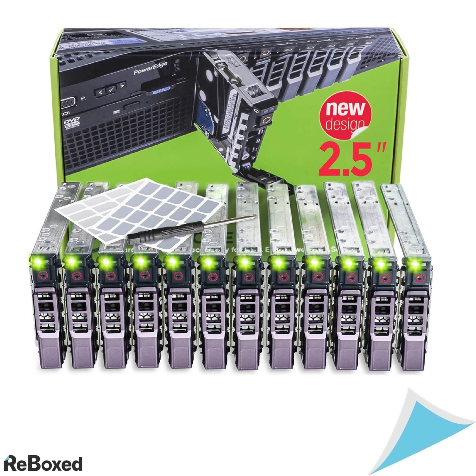 WorkDone Pachet de 10 Drive Caddy 2.5" pentru Servere Dell