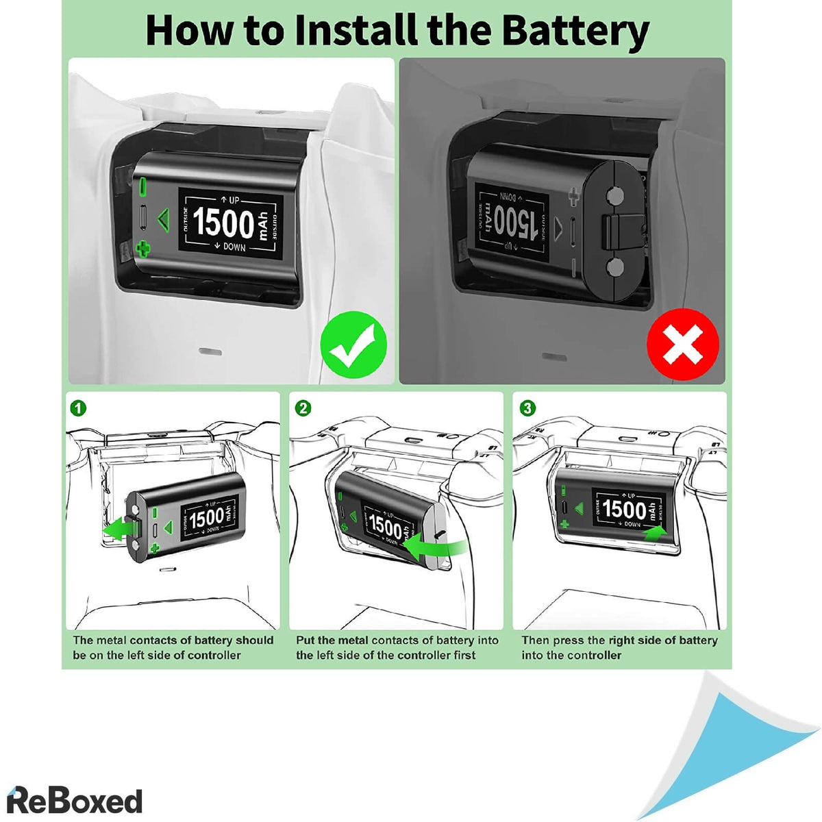 Ovio Baterii Reincarcabile Controller Xbox cu Statie de Incarcare