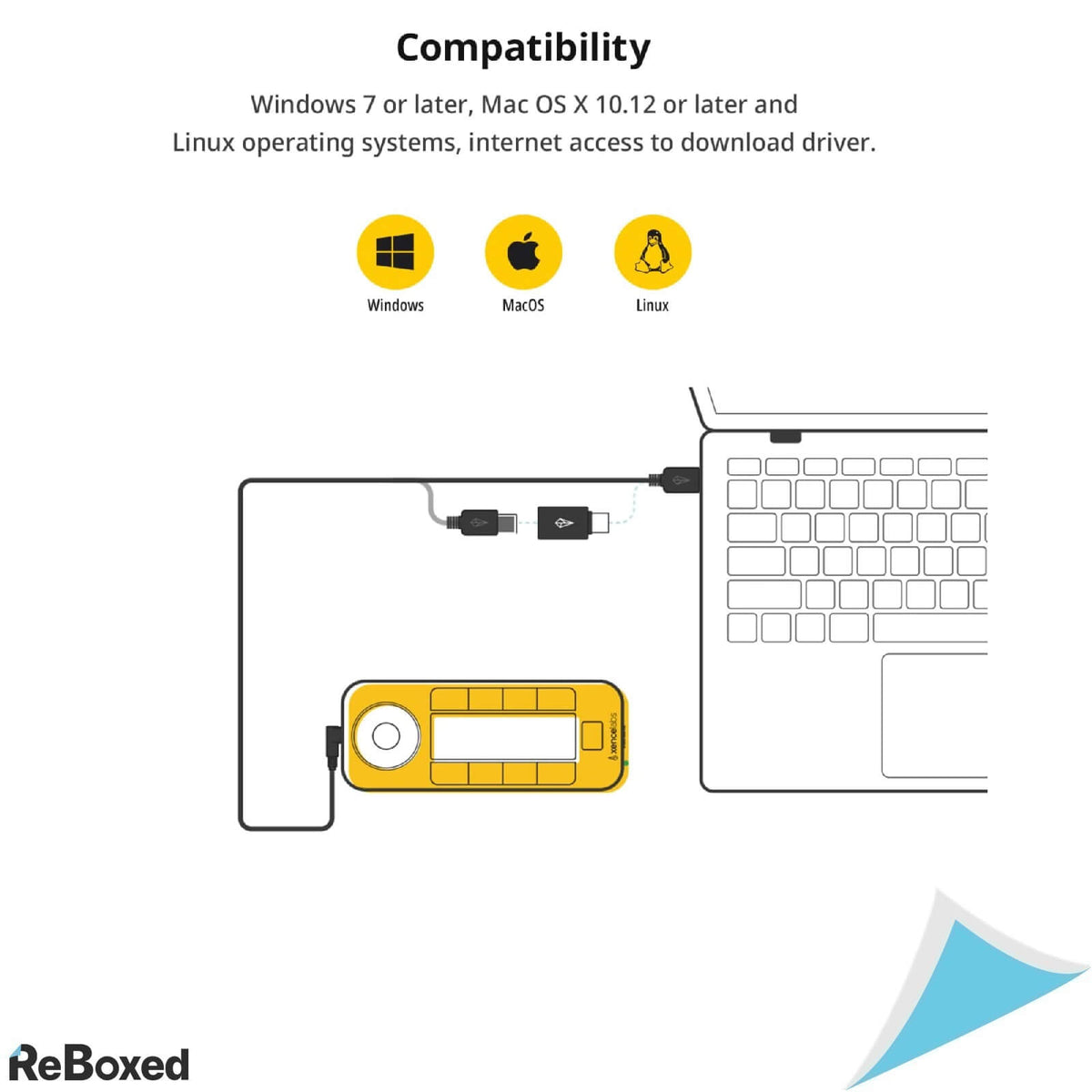 Xencelabs Telecomanda Tastatura Rapida 40 Functii Photoshop