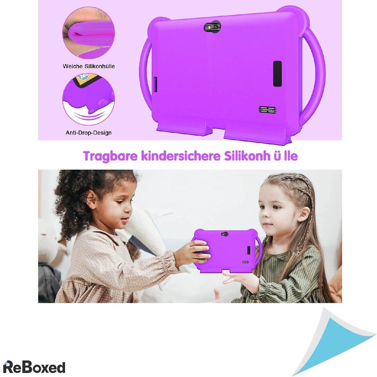 Xgody Tableta 7 inch Android 11 2+32GB Quad Core pentru Copii